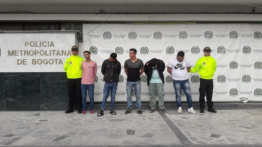 La banda "Los ejecutivos" o "Los oportunistas" fue existosamente desarticulada el pasado lunes 24 de septiembre. Foto: Policía Nacional