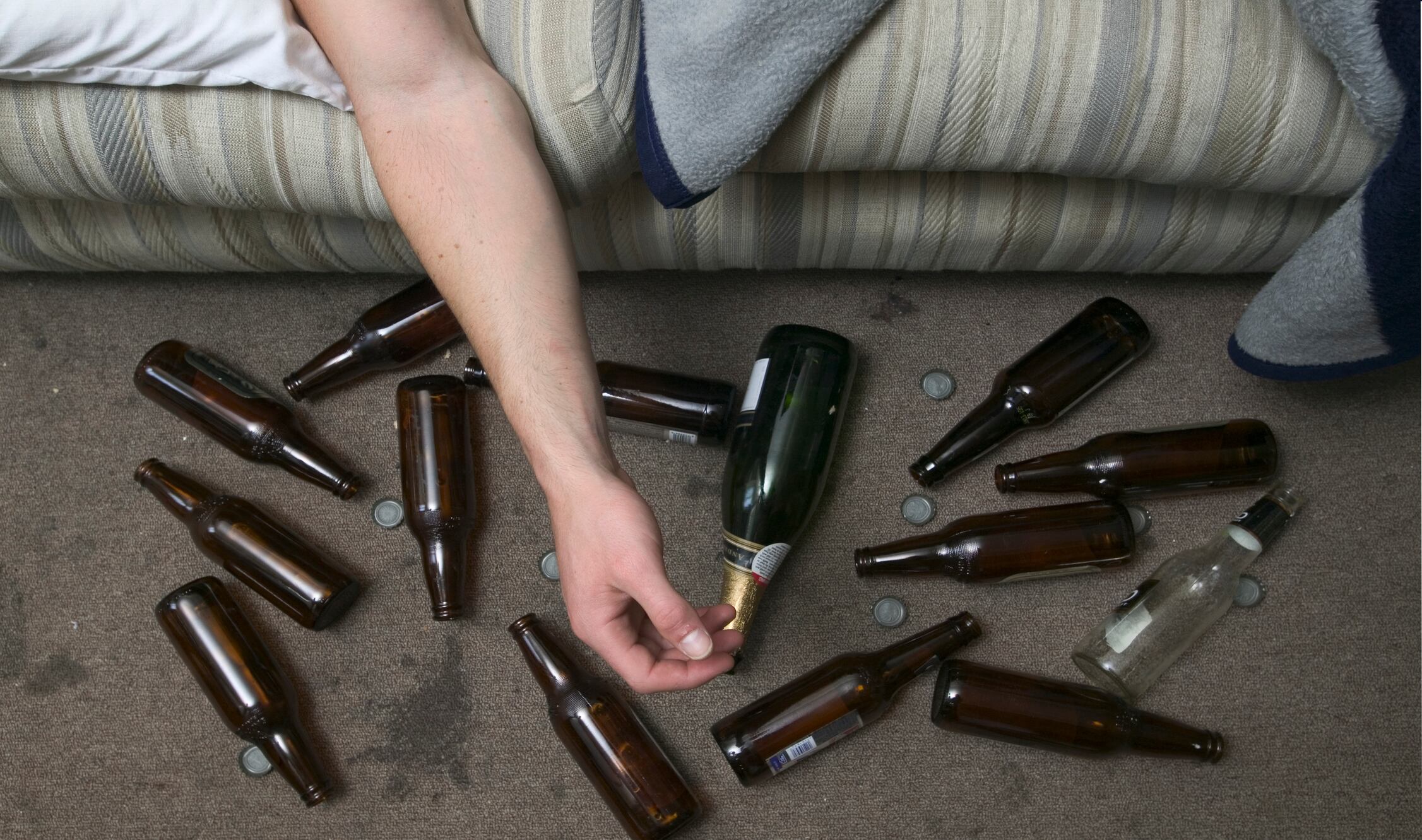 Alcoholismo, imagen de referencia. Foto: Getty Images