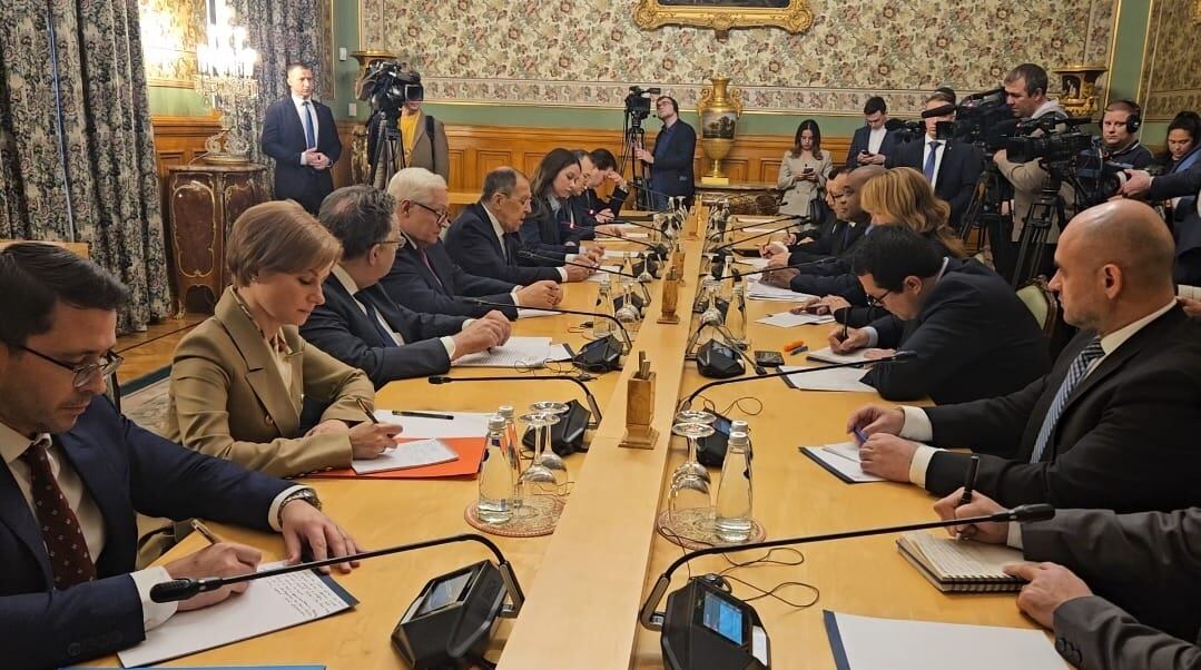 Reunión de Luis Gilberto Murillo y Serguéi Lavrov. I Foto: W Radio.