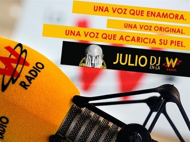 Julio Sánchez Cristo DJ. Foto: W Radio.