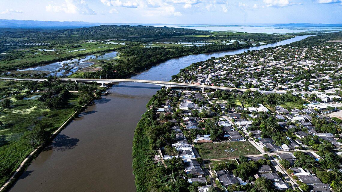 Canal del Dique./ Foto: Sacyr