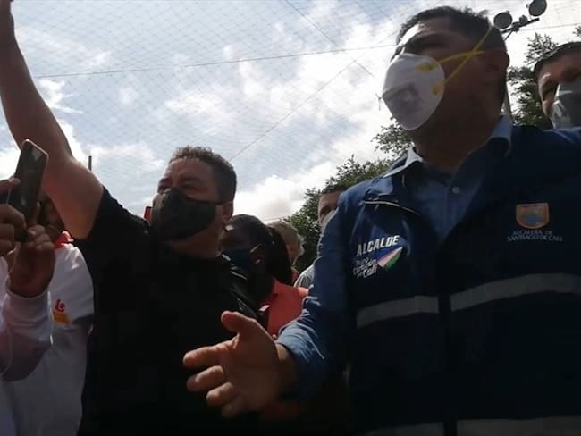 El desorden quedó evidenciado en varios videos que circulan en redes sociales. Foto: Cortesía