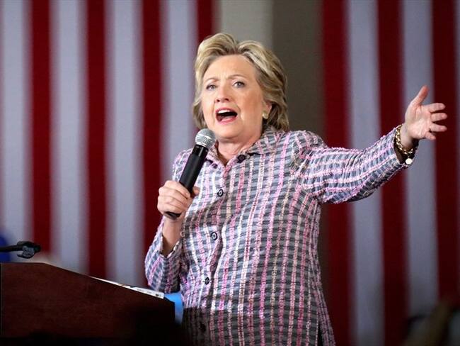 Hillary Clinton, candidata a la Casa Blanca por el partido Demócrata. Foto: Agencia EFE