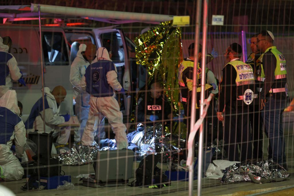 Ataque en Jerusalén. Foto: Getty Images.