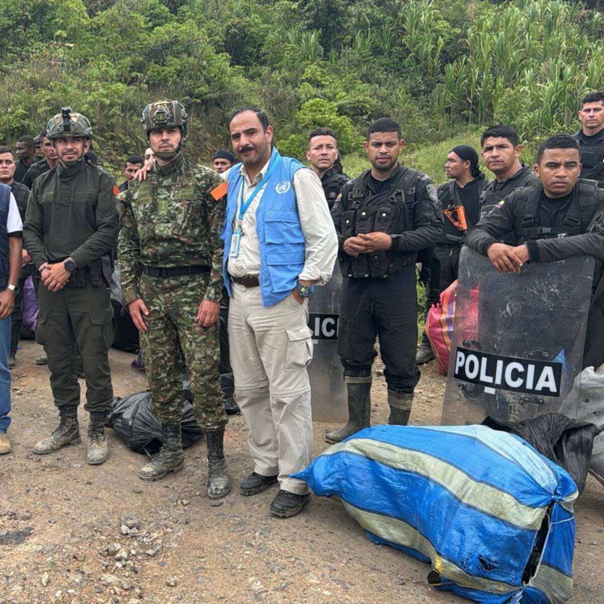 Uniformados que estaban secuestrados en el Cauca ya se encuentran en libertad