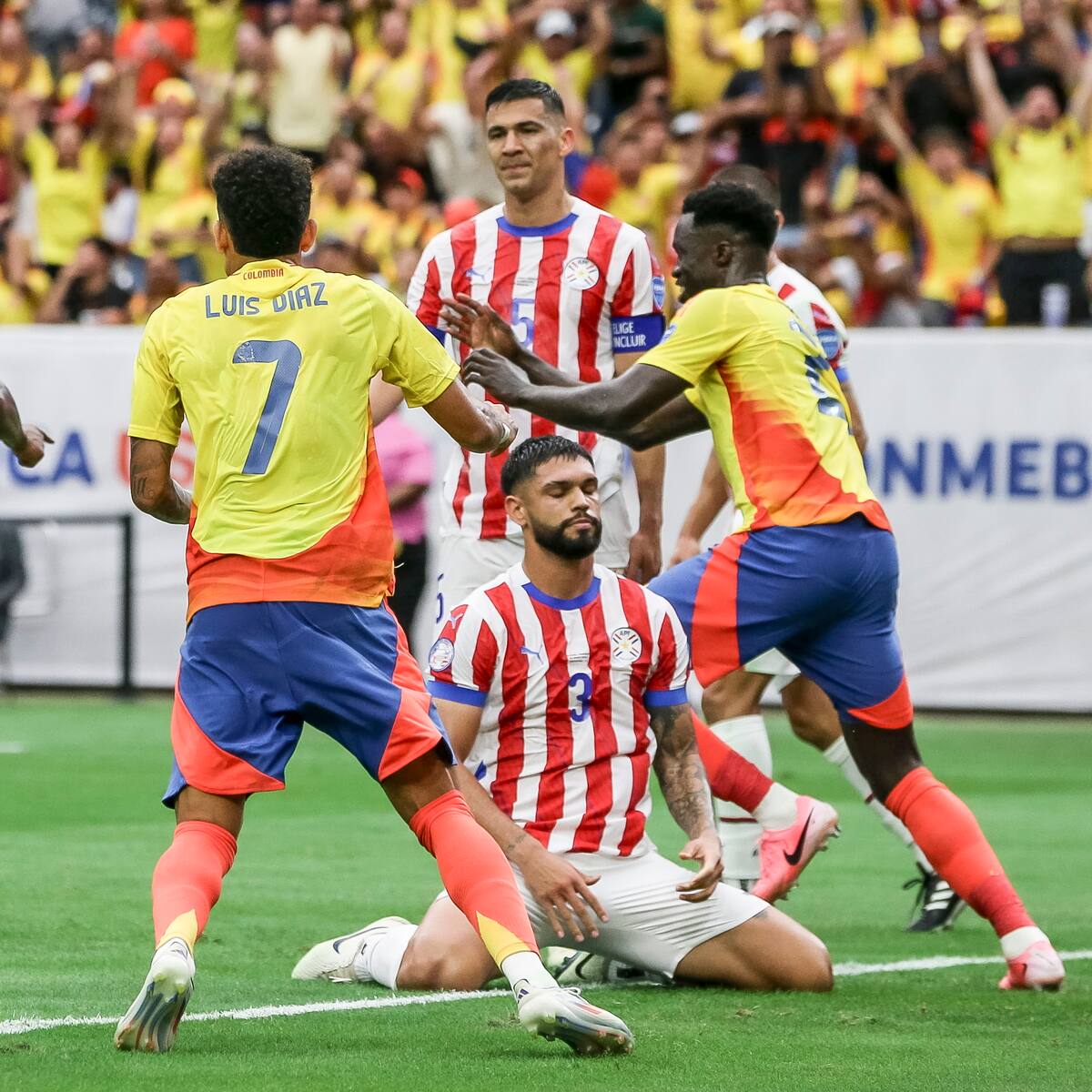 Lo mismo de siempre: así relató prensa paraguaya los dos goles de Colombia en Copa América