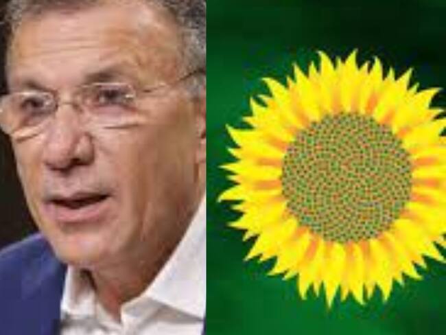 Roy Barreras y logo Alianza Verde