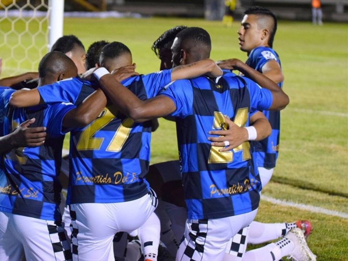 Fortaleza también se burló y le dio la bienvenida a la B al Boyacá Chicó