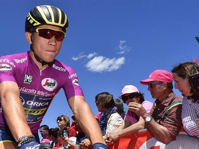 El australiano Caleb Ewan (Orica) se ha impuesto en la séptima etapa del Giro de Italia. Foto: Agencia EFE