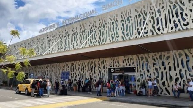 Aeropuerto Simón Bolívar/ Alcaldía de Santa Marta