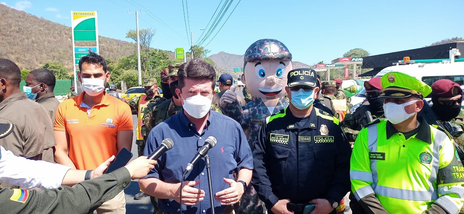 “30 policías reforzarán la seguridad en Santa Marta”: MinDefensa. Foto: Cortesía