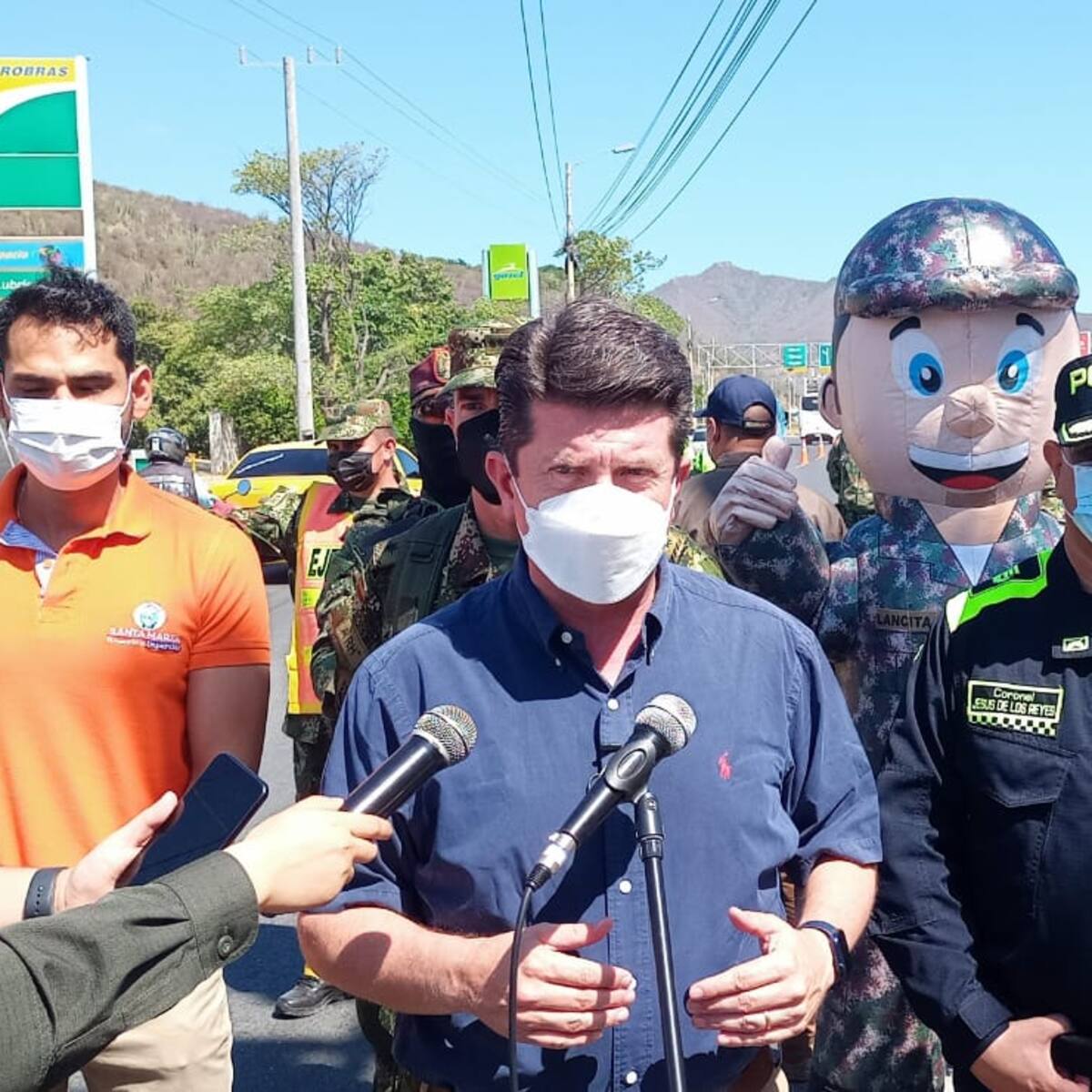 “30 policías reforzarán la seguridad en Santa Marta”: MinDefensa