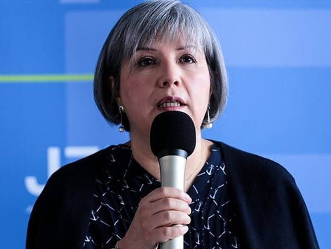 Patricia Linares, presidenta de la JEP. Foto: Colprensa