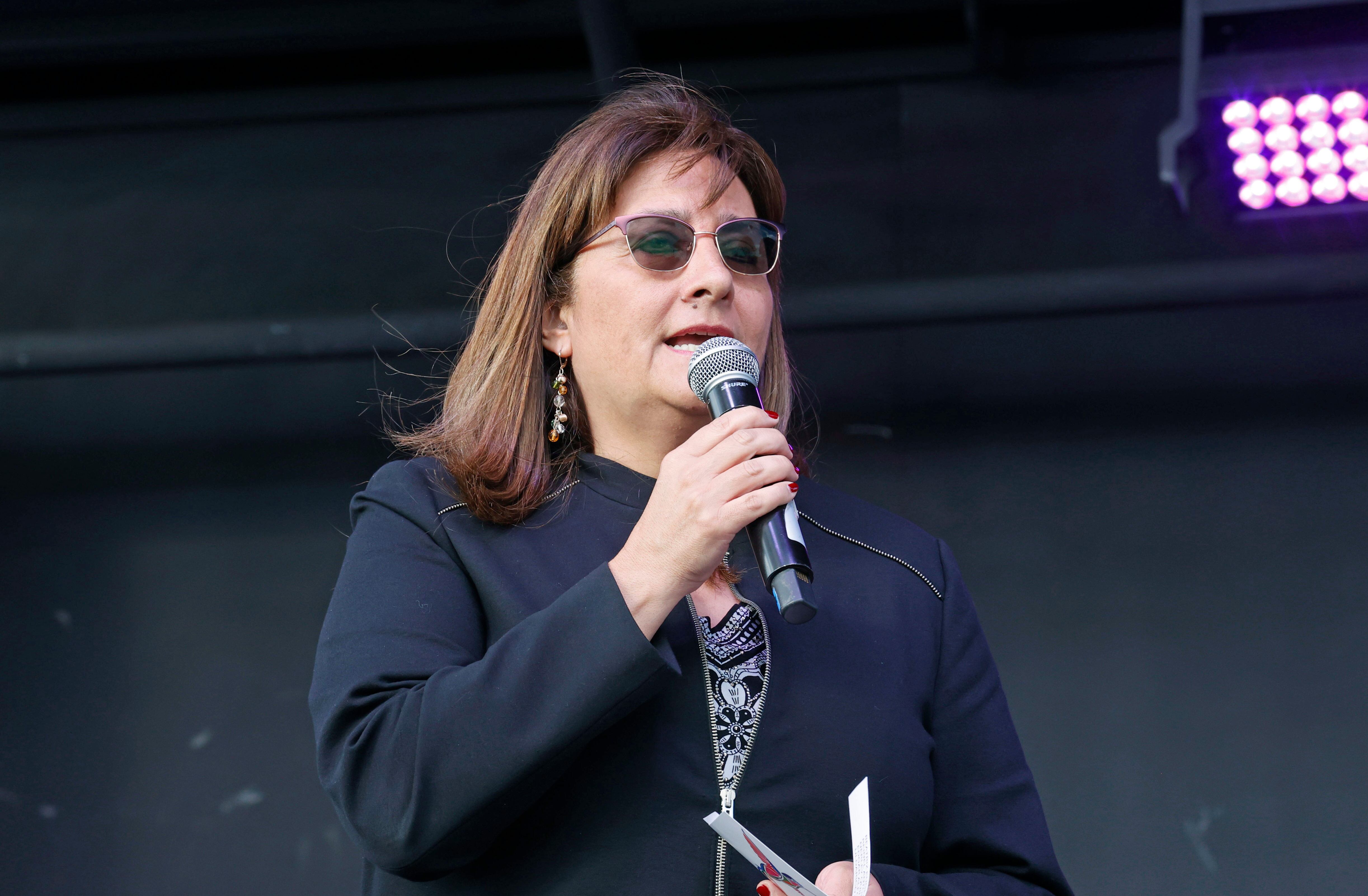 La ministra de Justicia de Colombia, Ángela María Buitrago. Foto: EFE.