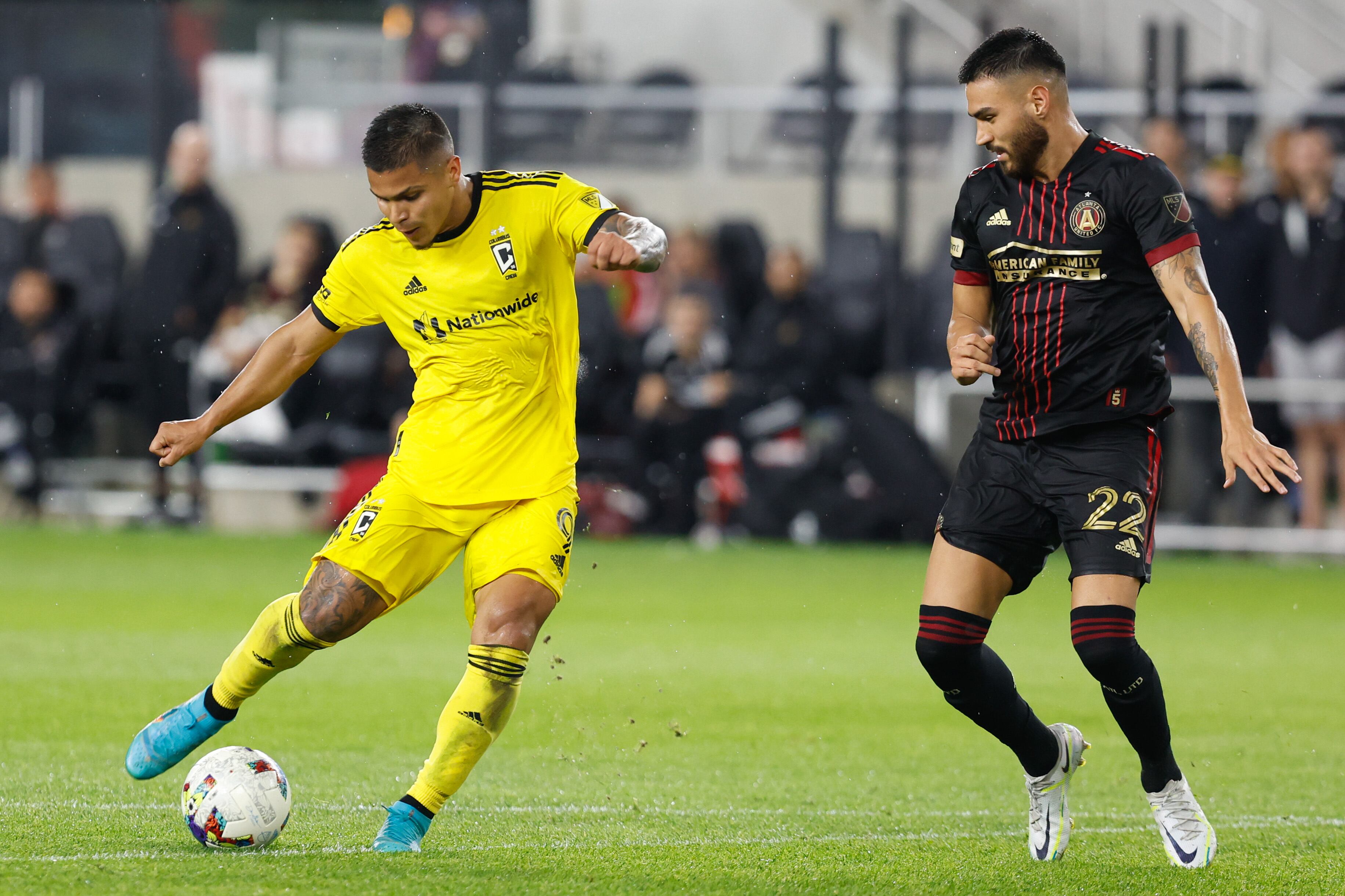 Juan Camilo Hernández brilla en el Columbus Crew. (Photo by Graham Stokes/Icon Sportswire via Getty Images)