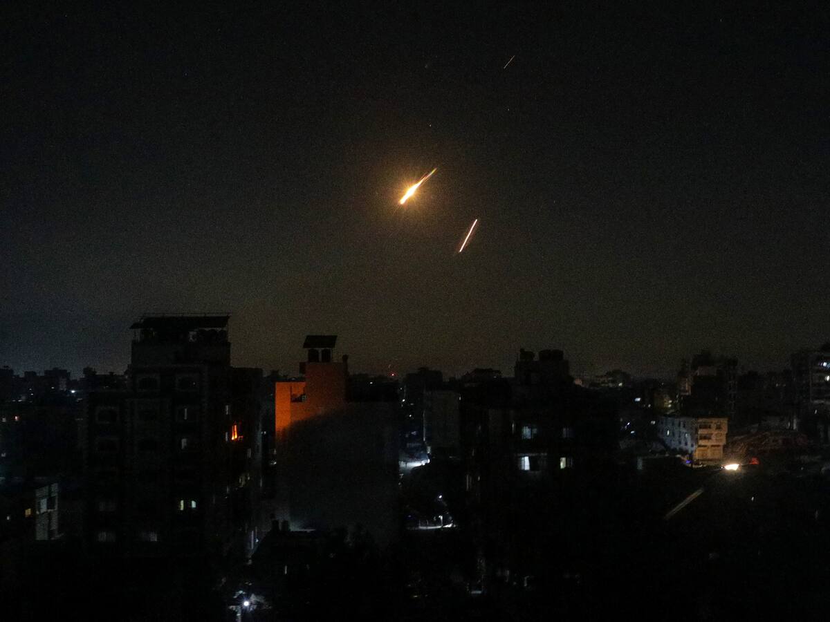 Ejército de Israel informó de “varios proyectiles interceptados” tras el tercer ataque de Irán