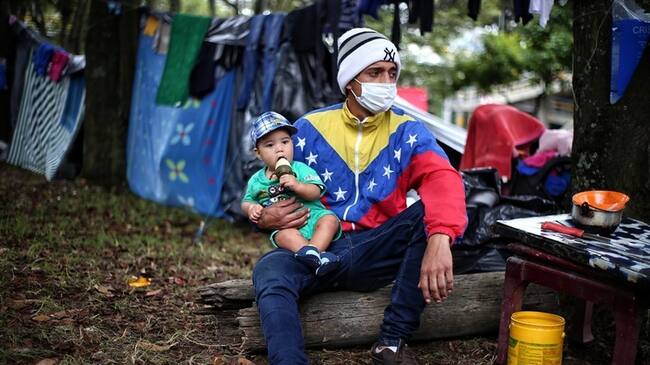 En las últimas horas, un grupo de 140 migrantes viajaron a la frontera y el próximo domingo viajarán los 260 restantes. Foto: Colprensa