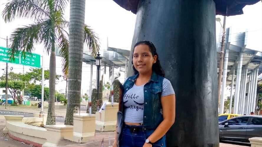 Adolescente desaparecida. Foto: Suministrada.