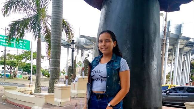 Adolescente desaparecida. Foto: Suministrada.