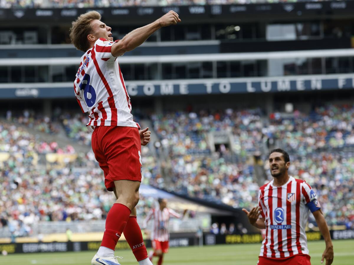 Atlético de Madrid derrotó 3-1 al Seattle Sounders y lo dejó eliminado del mundial de clubes