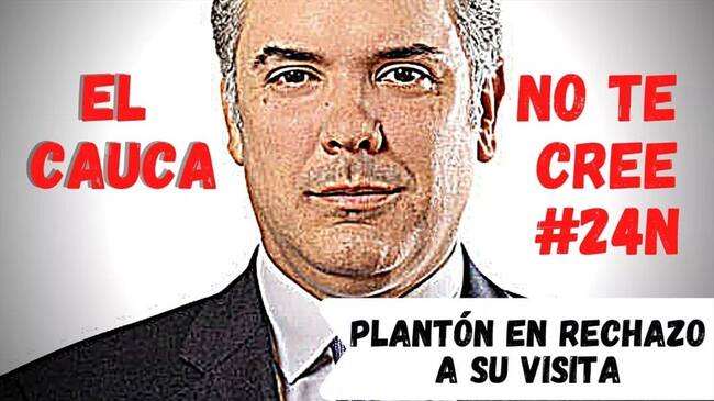 Los manifestantes se concentrarán en el sector de Catay . Foto: Cortesía