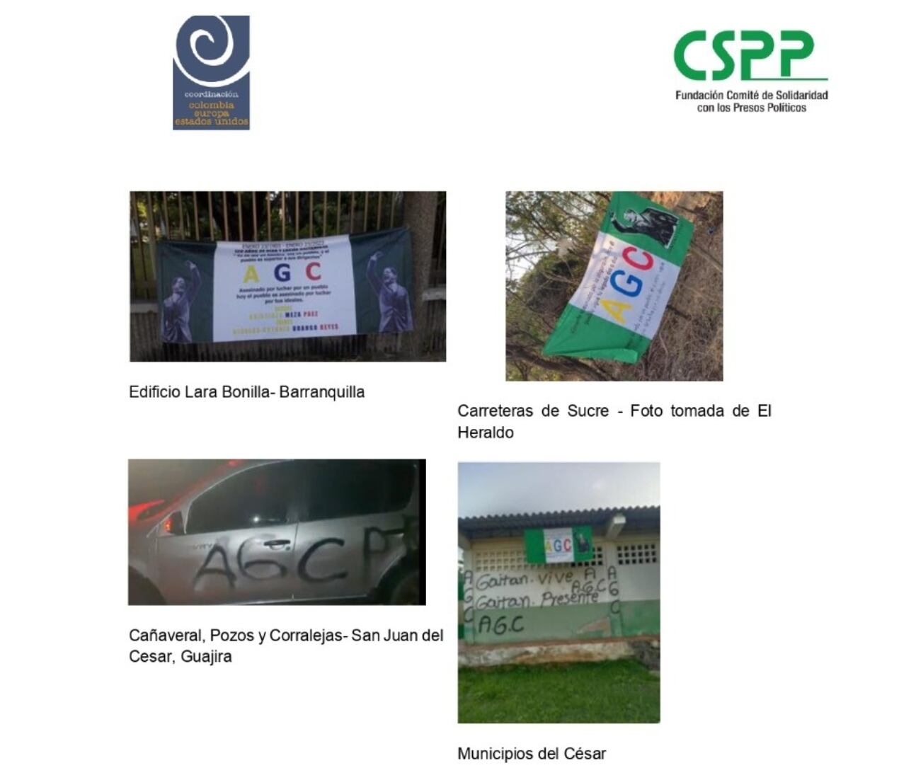 Cortesía: Coordinación Colombia-Europa-Estados Unidos.