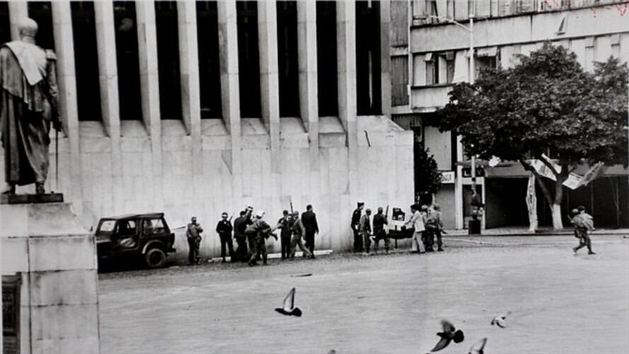 La toma del Palacio de Justicia . Foto: Colprensa