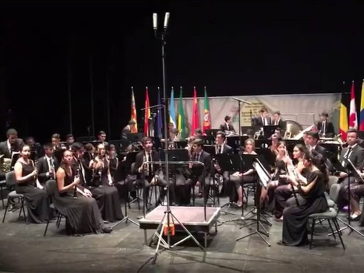 Banda sinfónica de Paipa conquista victoria en España