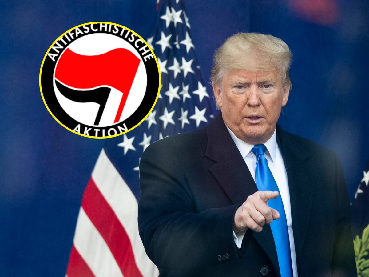 Donald Trump designó oficialmente como “terrorista” al movimiento Antifa de EE.UU.