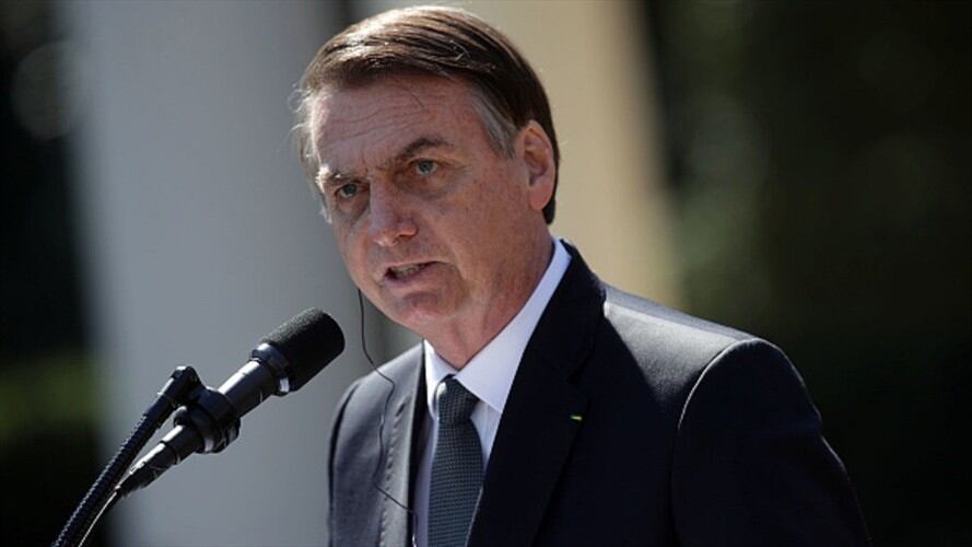 El presidente de Brasil, Jair Bolsonaro. Foto: Getty Images