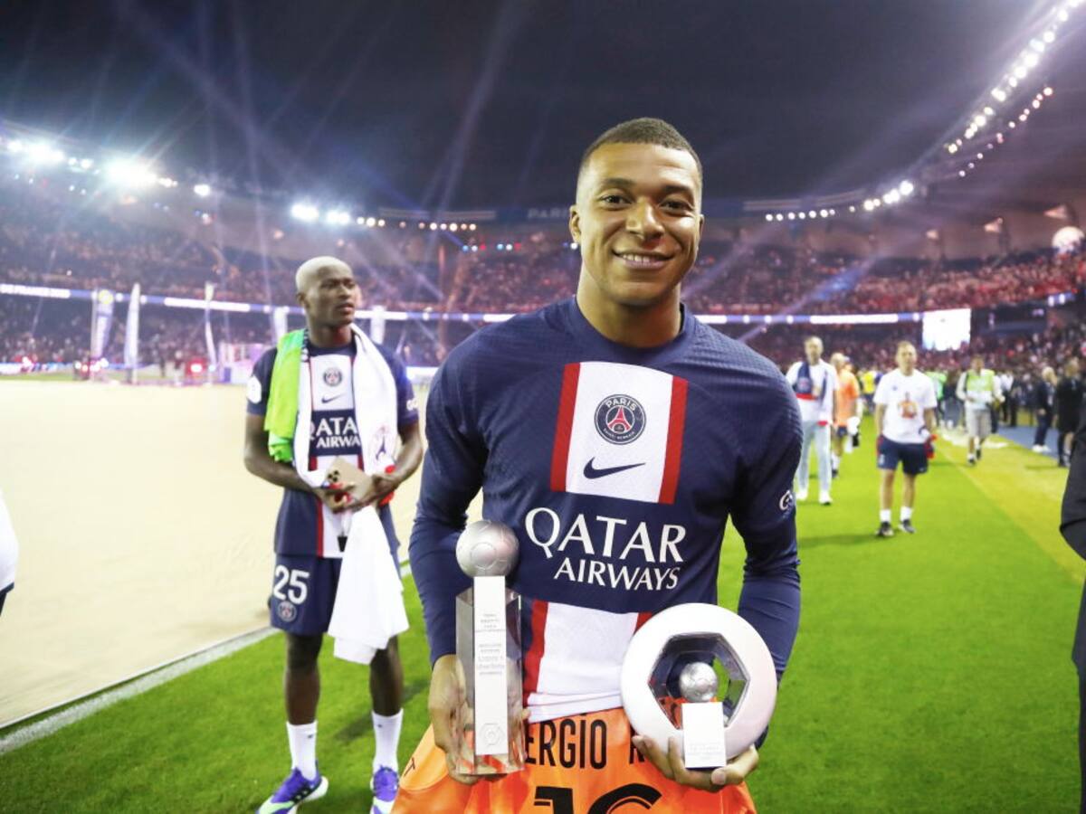 Mbappé se va del PSG: estos fueron todos sus títulos con el equipo parisino