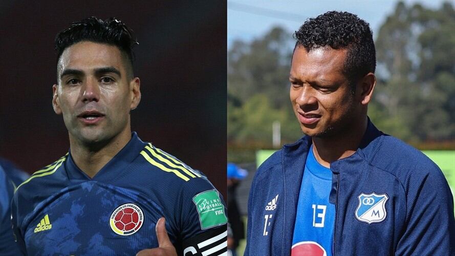 El mensaje de Guarín a Falcao para que fiche por Millonarios. Foto: Claudio Reyes - Pool/Getty Images – Twitter: @MillosFCoficial