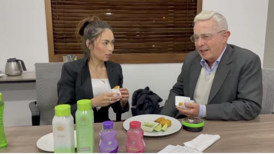 Epa Colombia y Álvaro Uribe . Foto: captura de video Instagram