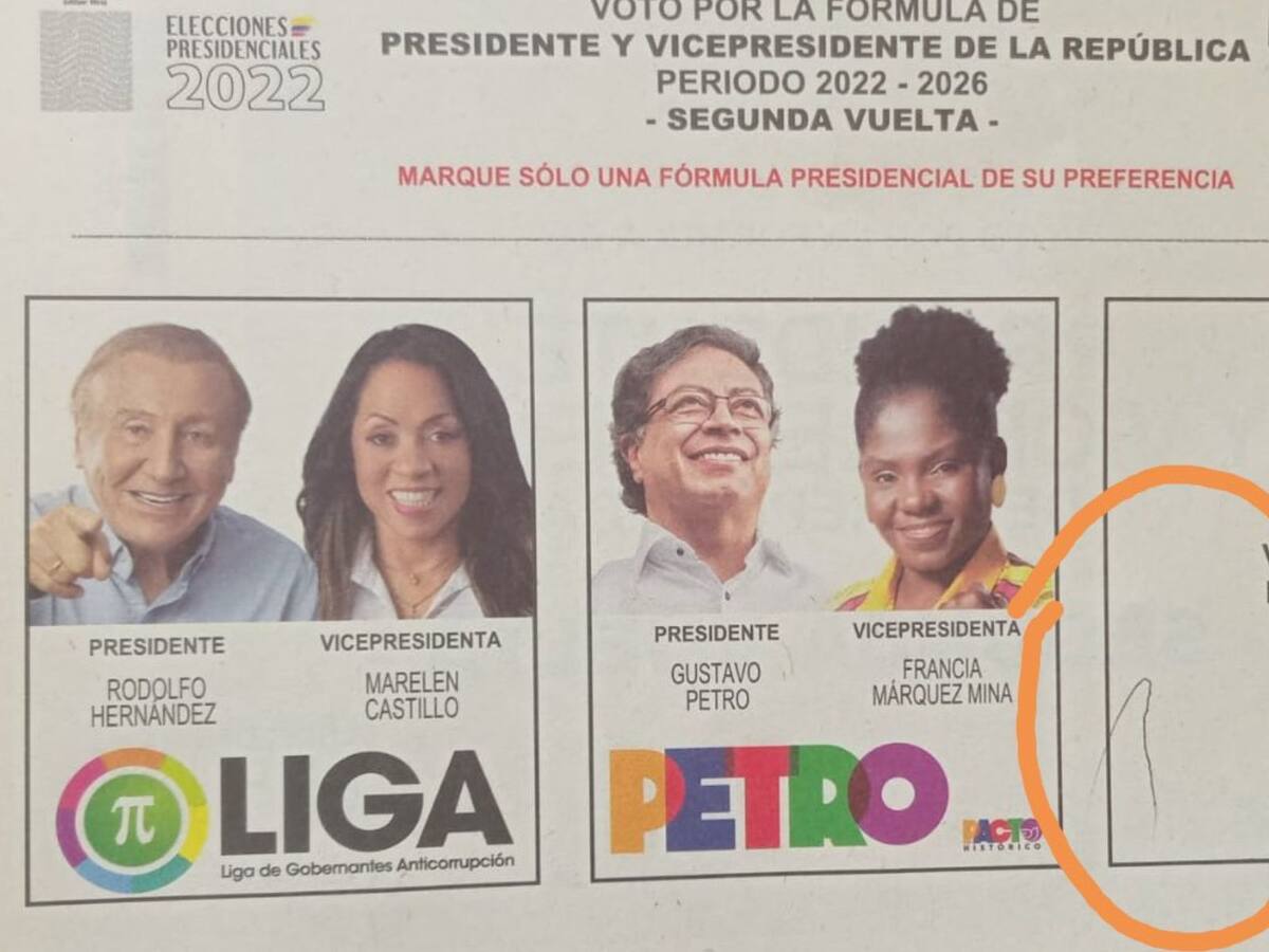 Elecciones 2022: ¿Qué hacer si recibe un tarjetón electoral con “alguna marcación”?