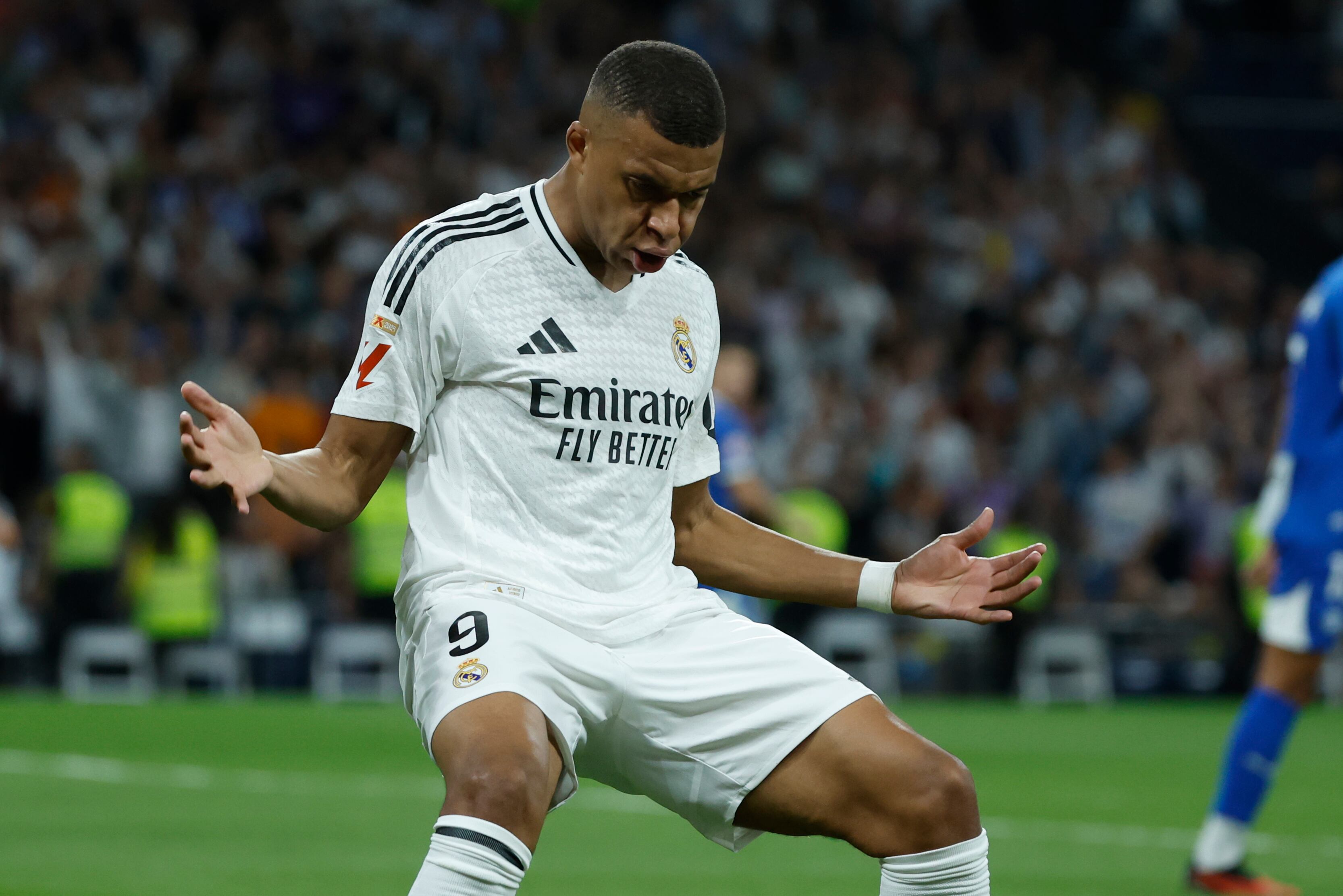 El delantero francés del Real Madrid, Kylian Mbappé. Foto: EFE.