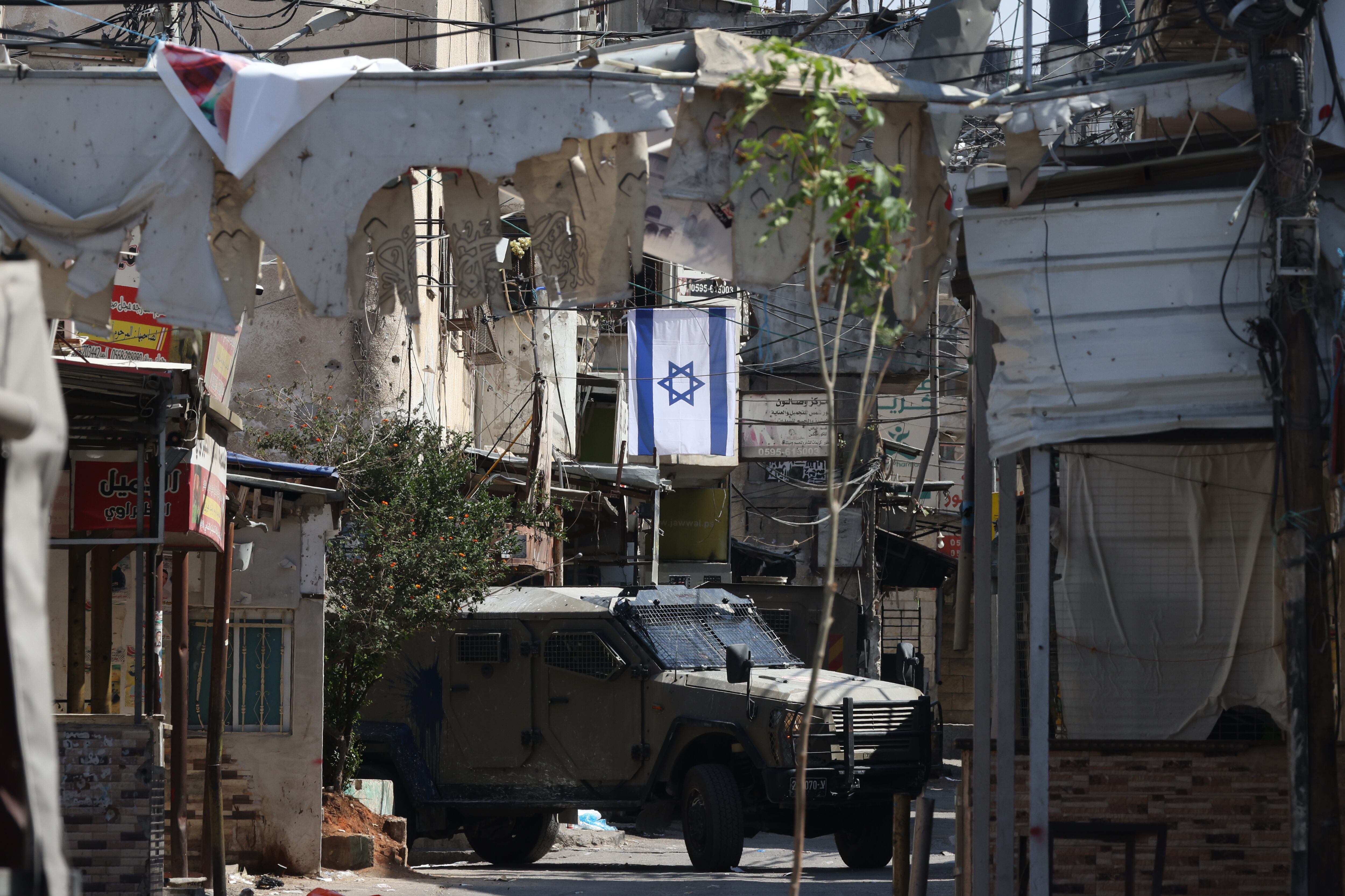 Ejercito israelí. Foto: EFE/EPA/ALAA BADARNEH