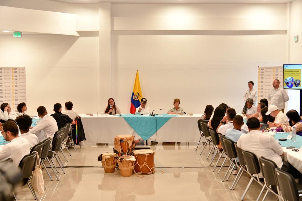 Gustavo Petro desde San Andrés. Mayo 27 de 2023. Foto: Presidencia.