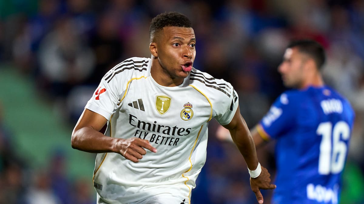 Real Madrid ganó 1-0 al Getafe y mantiene el liderato en LaLiga: Mbappe hizo su 15° gol consecutivo
