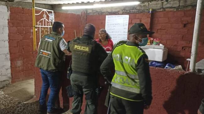 Inspección a Patios rumberos en Pescaito/ Alcaldía de Santa Marta