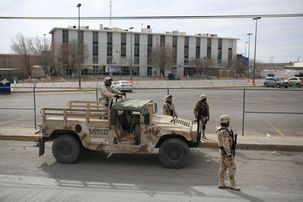 CIUDAD JUAREZ , MEXICO - JANUARY 01:  prison in Ciudad Juarez, Mexico on January 01, 2023.  (Photo by Christian Torres/Anadolu Agency via Getty Images)