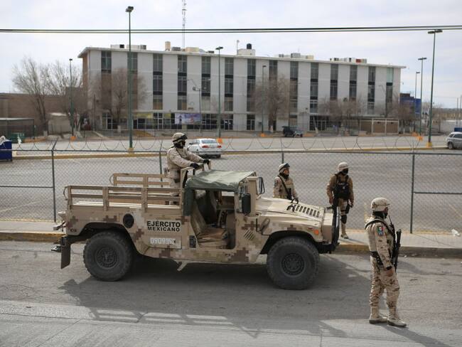 CIUDAD JUAREZ , MEXICO - JANUARY 01: prison in Ciudad Juarez, Mexico on January 01, 2023. (Photo by Christian Torres/Anadolu Agency via Getty Images)