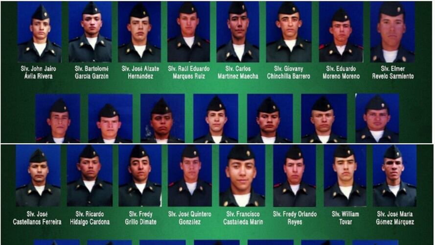 Romaña dirigió al comando guerrillero de las Farc que asesinó a 38 indefensos soldados, La Jurisdicción especial de paz recibirá un informe en el que se relatará.. Foto: Cortesía