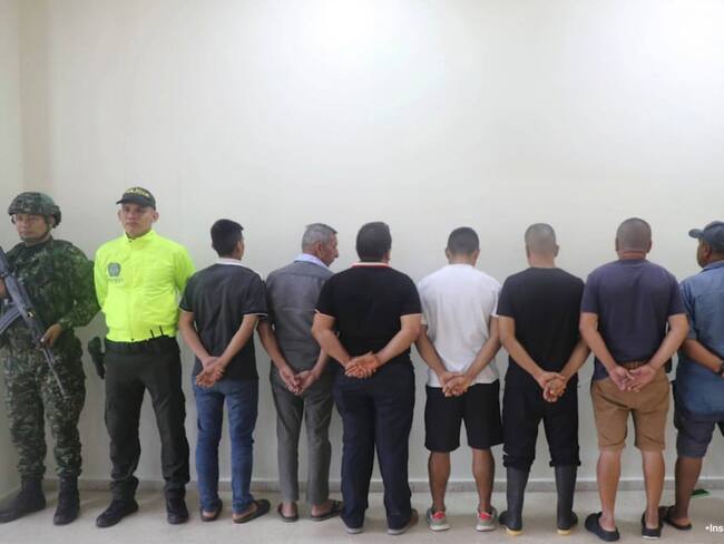 Capturan a nueve personas por explotar ilegalmente madera en parques naturales de la Amazonía. Foto: Suministrada.