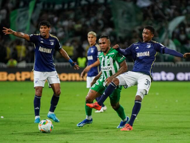Atlético Nacional vs Millonarios. Foto: (Juan Cardona - Colprensa).