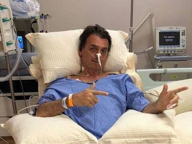Bolsonaro se recupera de cuarta crujía . Foto: Agencia Anadolu