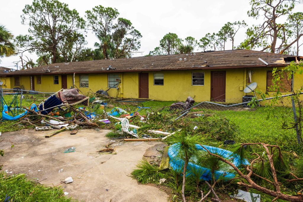 Huracán 'Milton'. I Foto: Saul Martinez/Getty Images.