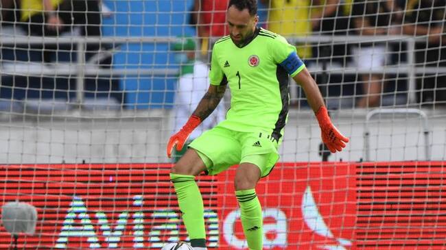 David Ospina - Eliminatorias Qatar 2022 Selección Colombia vs Brasil. Créditos: AFP/ JUAN BARRETO