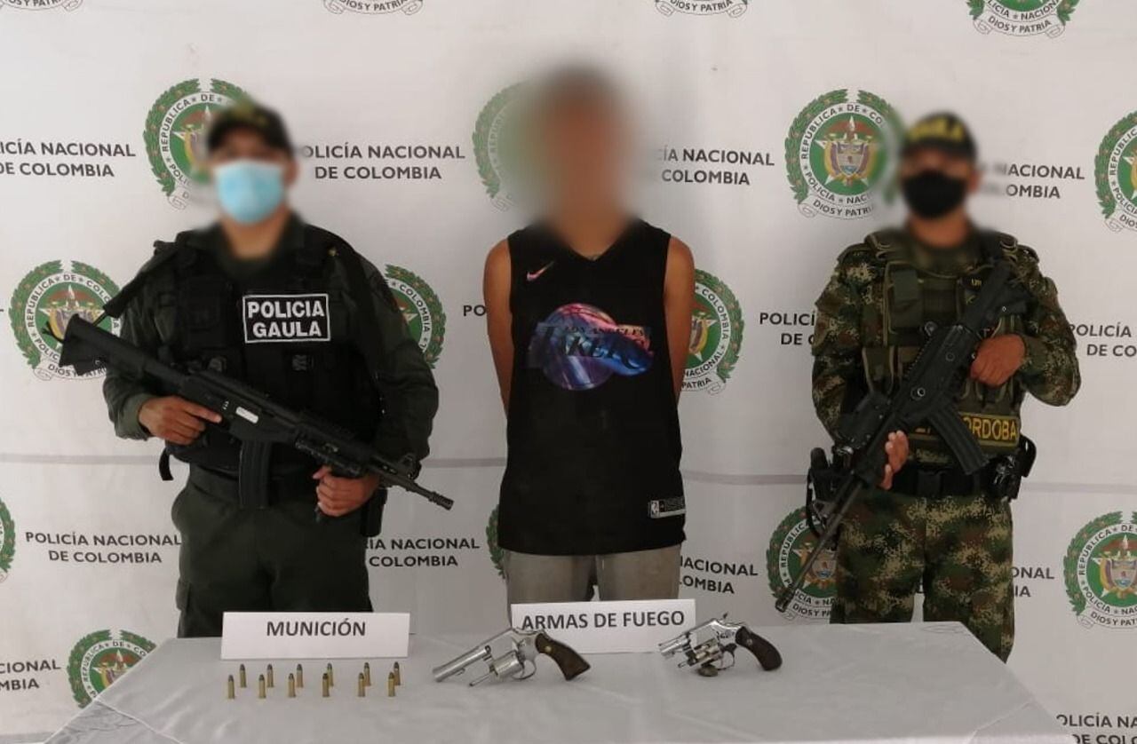 Capturan a alias El Russo, investigado por la muerte de una niña de 6 años. Foto: Policía.