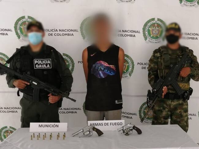 Capturan a alias El Russo, investigado por la muerte de una niña de 6 años. Foto: Policía.