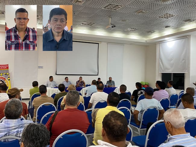 Reunión de transportadores de Santa Marta / Foto: Cortesía